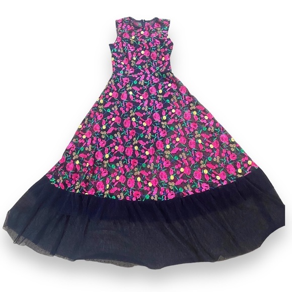 Dress the Population Gina Mesh Dress Sz S NEW